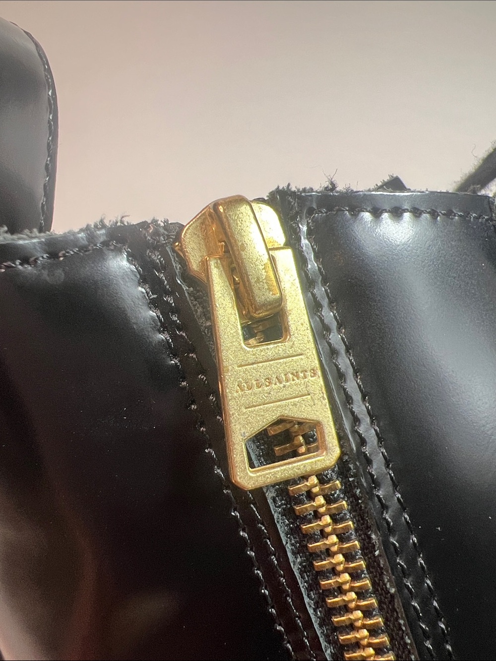 All Saints Stellar Leather Boots Size 38 - Picture 12 of 16